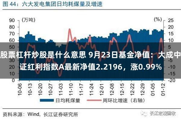 股票杠杆炒股是什么意思 9月23日基金净值：大成中证红利指数A最新净值2.2196，涨0.99%