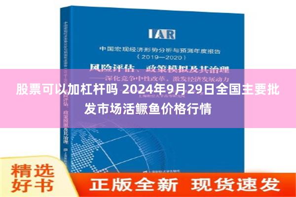 股票可以加杠杆吗 2024年9月29日全国主要批发市场活鳜鱼价格行情