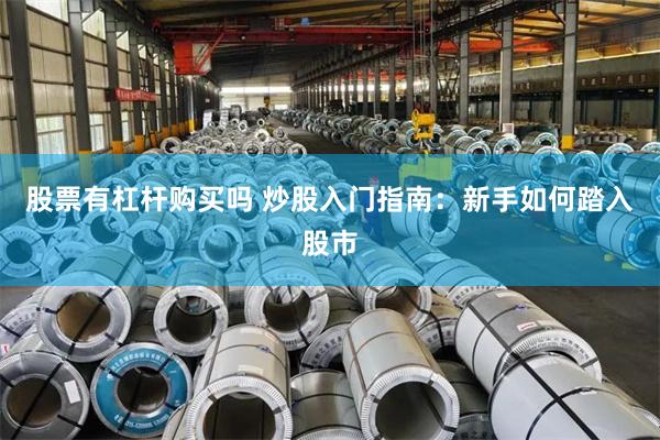 股票有杠杆购买吗 炒股入门指南：新手如何踏入股市