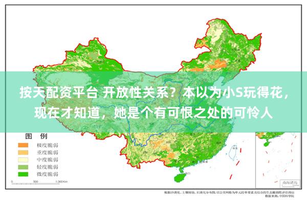 按天配资平台 开放性关系？本以为小S玩得花，现在才知道，她是个有可恨之处的可怜人