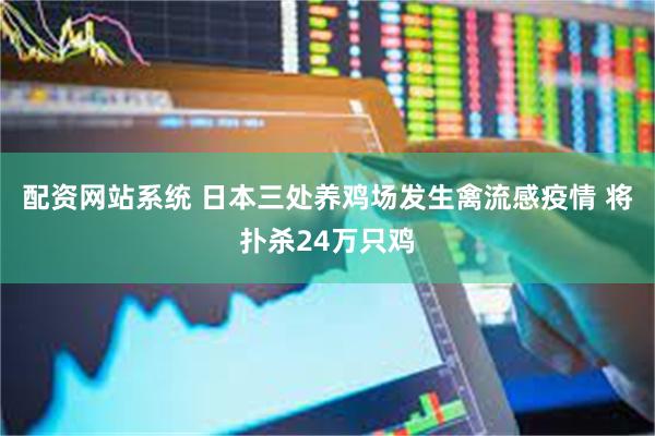配资网站系统 日本三处养鸡场发生禽流感疫情 将扑杀24万只鸡