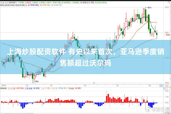 上海炒股配资软件 有史以来首次，亚马逊季度销售额超过沃尔玛