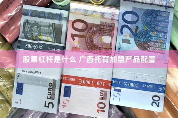 股票杠杆是什么 广西托育加盟产品配置