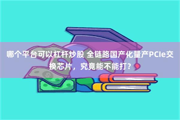 哪个平台可以杠杆炒股 全链路国产化量产PCIe交换芯片，究竟能不能打？